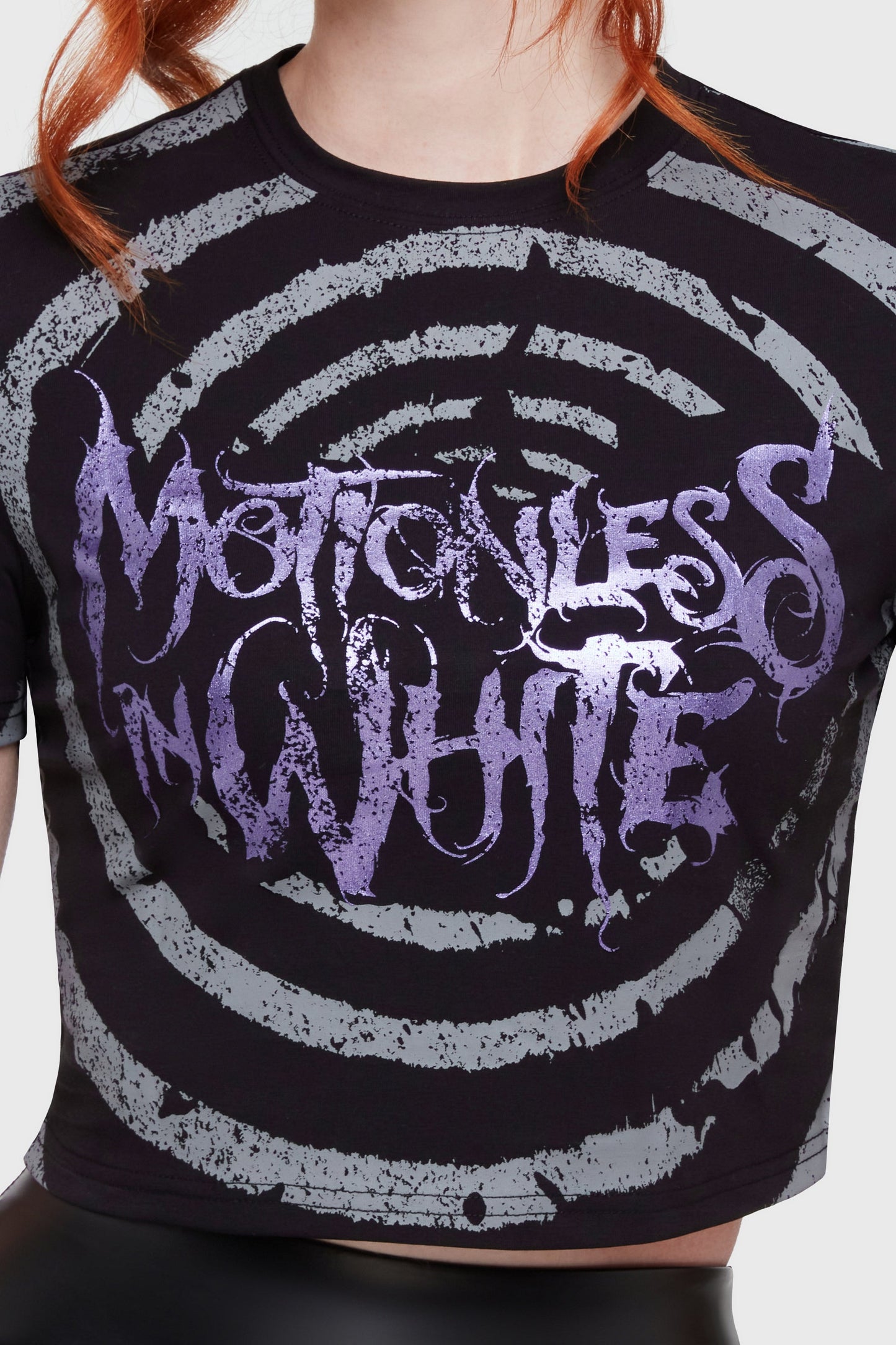 Voices Spiral Crop T-Shirt