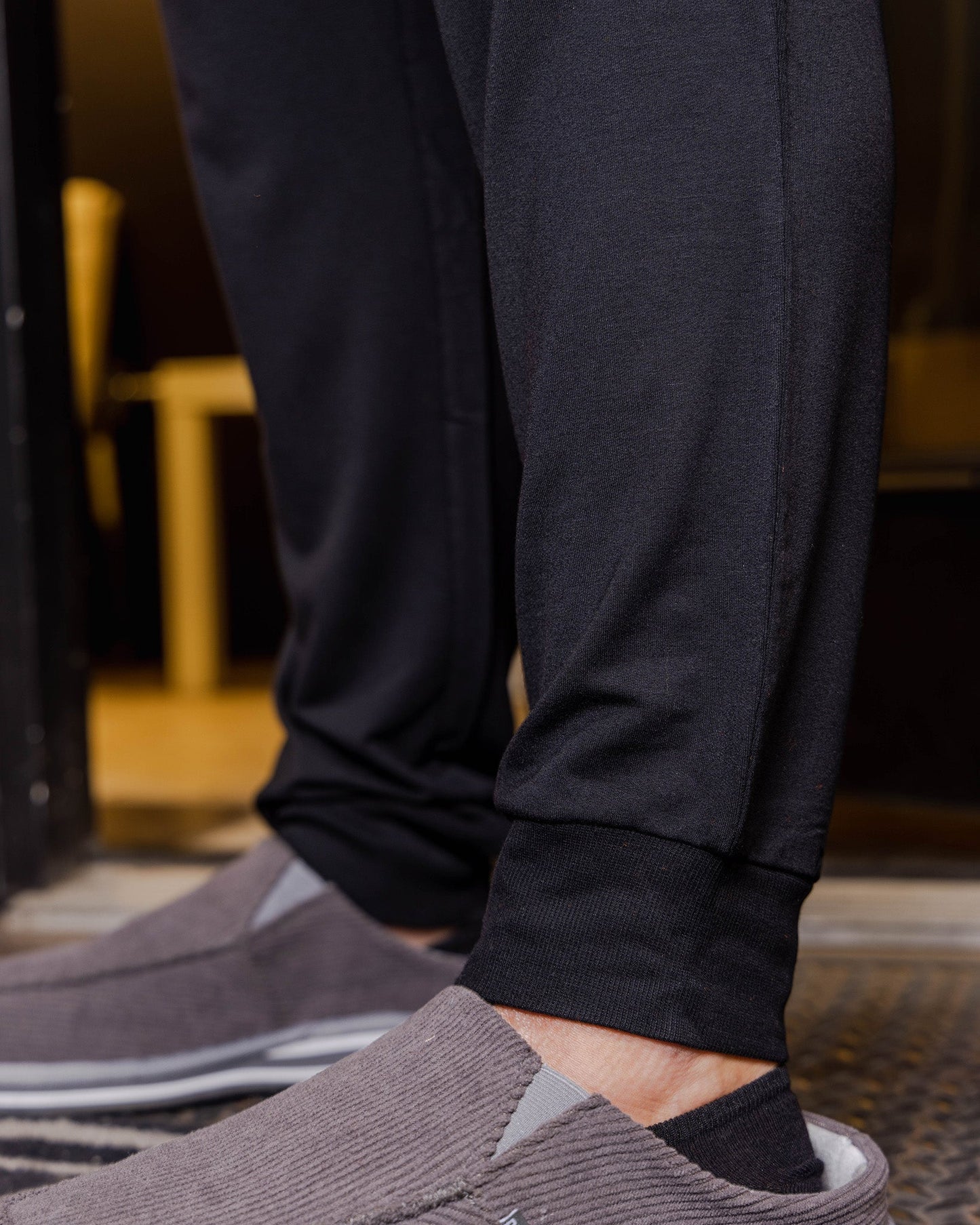 Black Pajama Pants