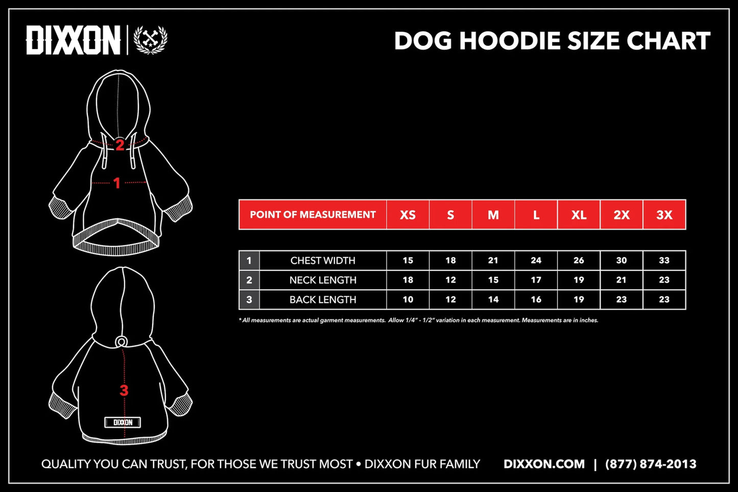 Dog Hoodie - Goodest Boys - Black & Green
