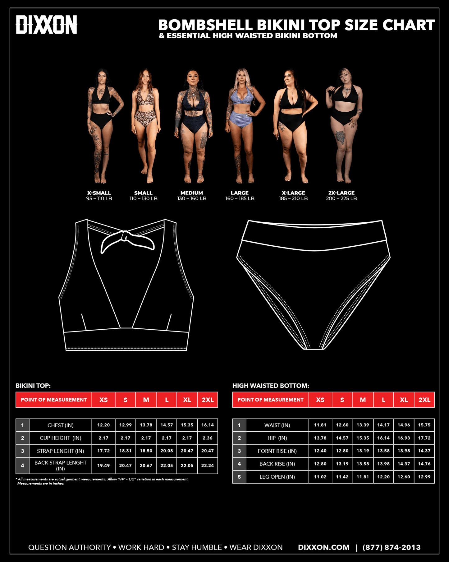 Women's Black Bombshell Bikini Top