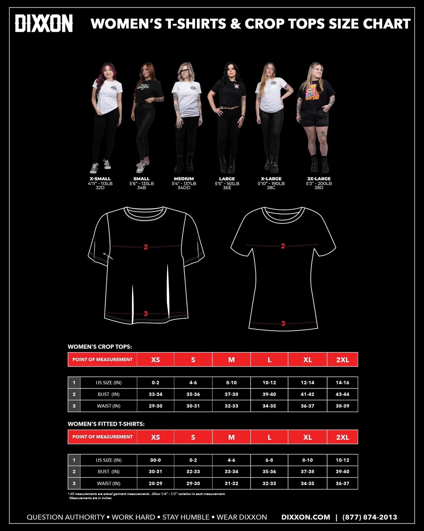 Women's Flowers Tee - Black