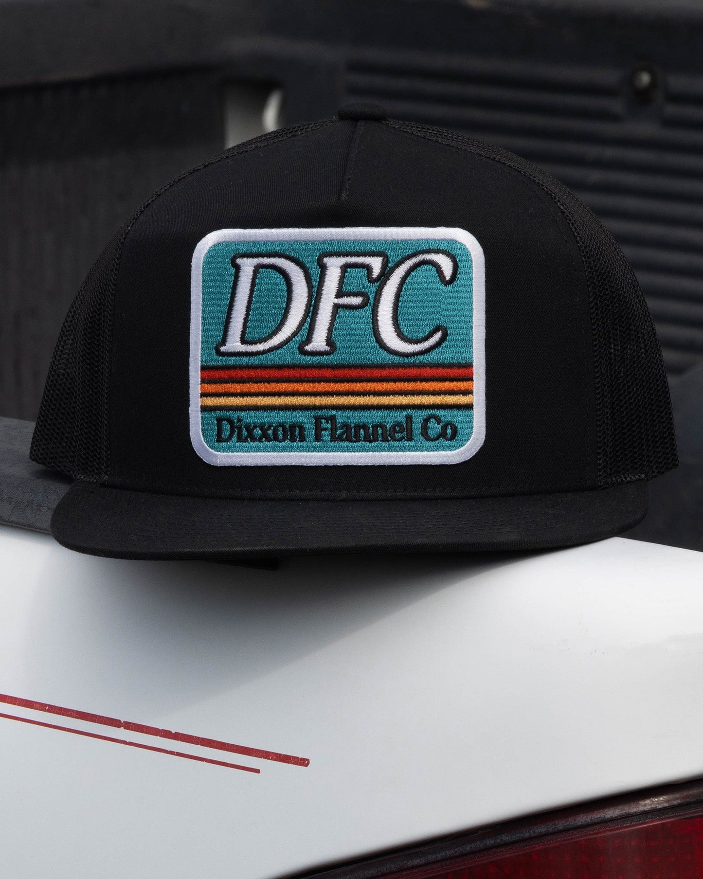 70s Steeze Flat Bill Trucker Snapback