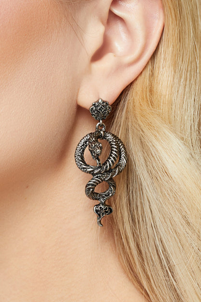 Deadly Coil Earrings