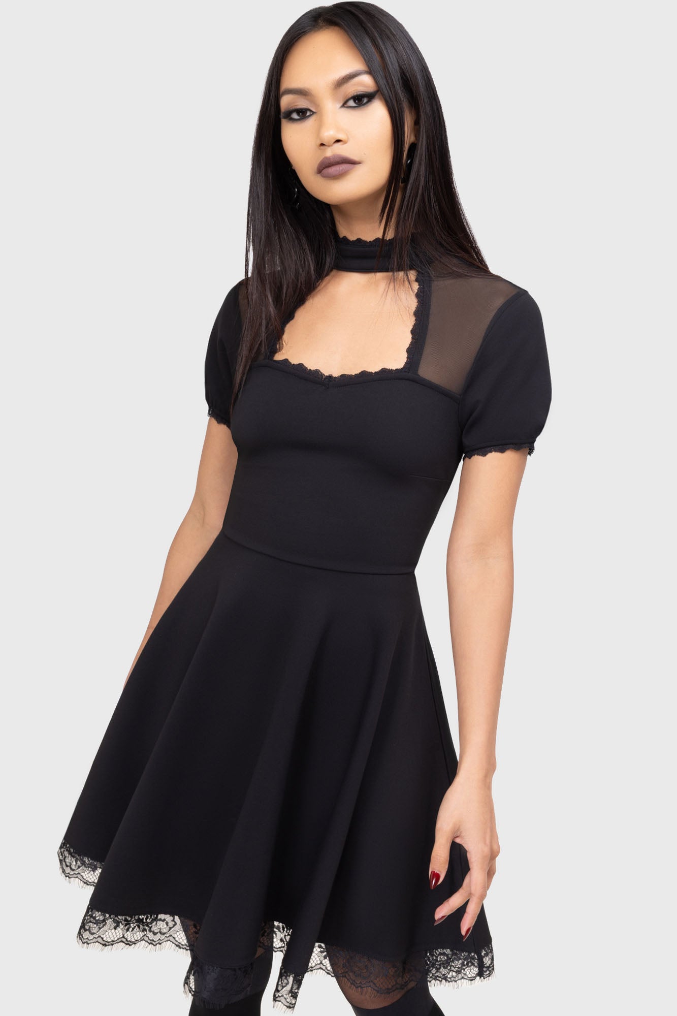 Draculana Skater Dress [B]