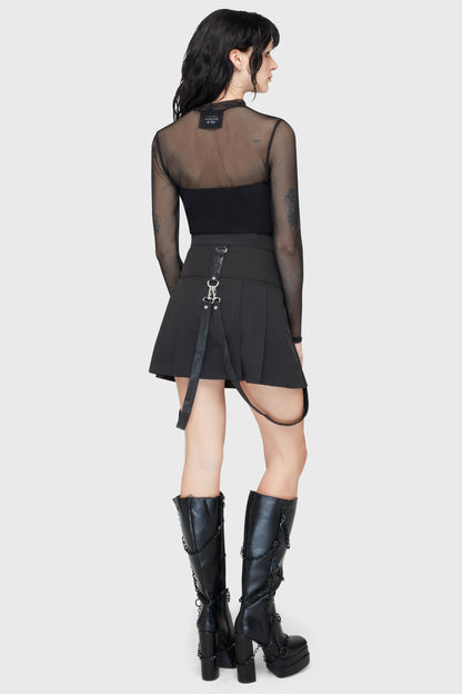 Planetary Party Mesh Top