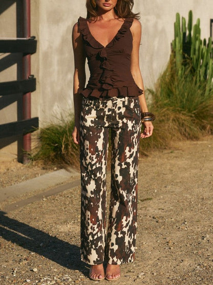 RUNAWAY THE LABEL Zavier Straight Leg Jeans