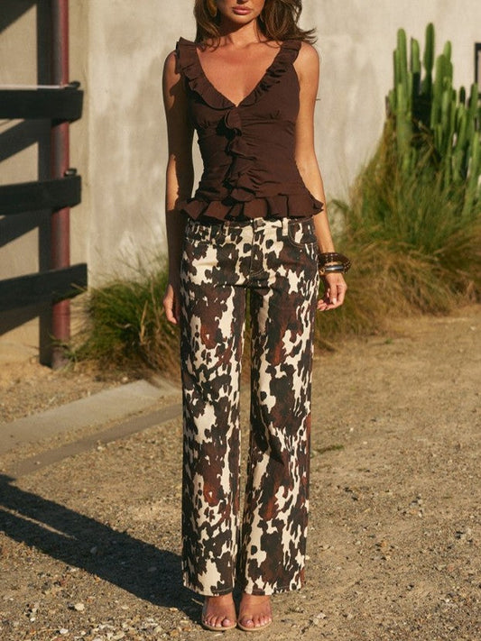 RUNAWAY THE LABEL Zavier Straight Leg Jeans
