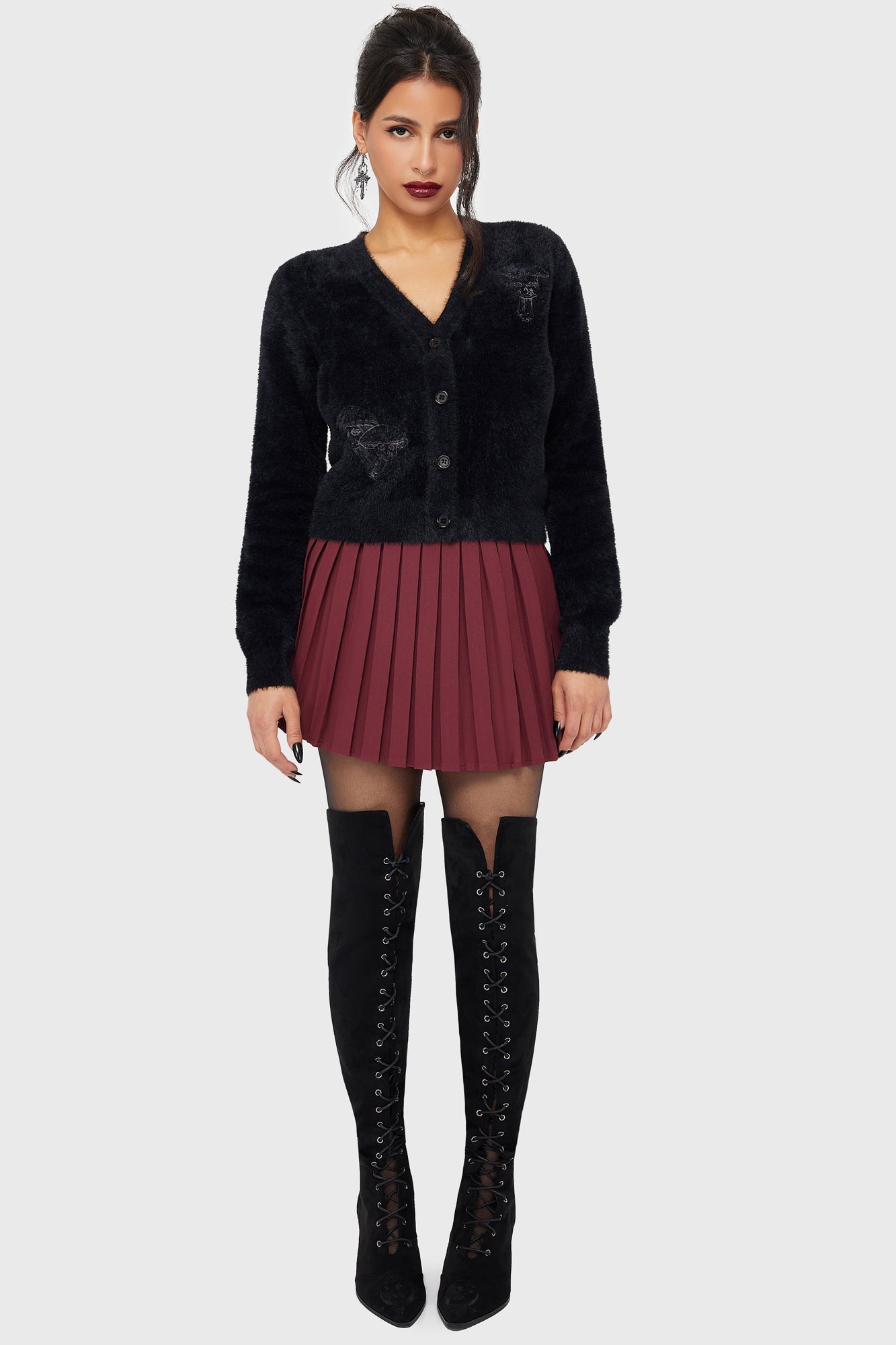 Skull Grove Cardigan