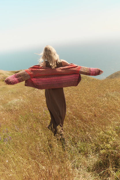 EDDIE STRIPED CARDIGAN