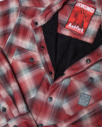 Ashford Sherpa Lined Flannel Jacket