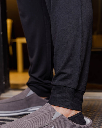 Black Pajama Pants