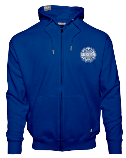 Gray Corpo Zip Up - Blue