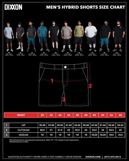 Hybrid Shorts - Navy Blue
