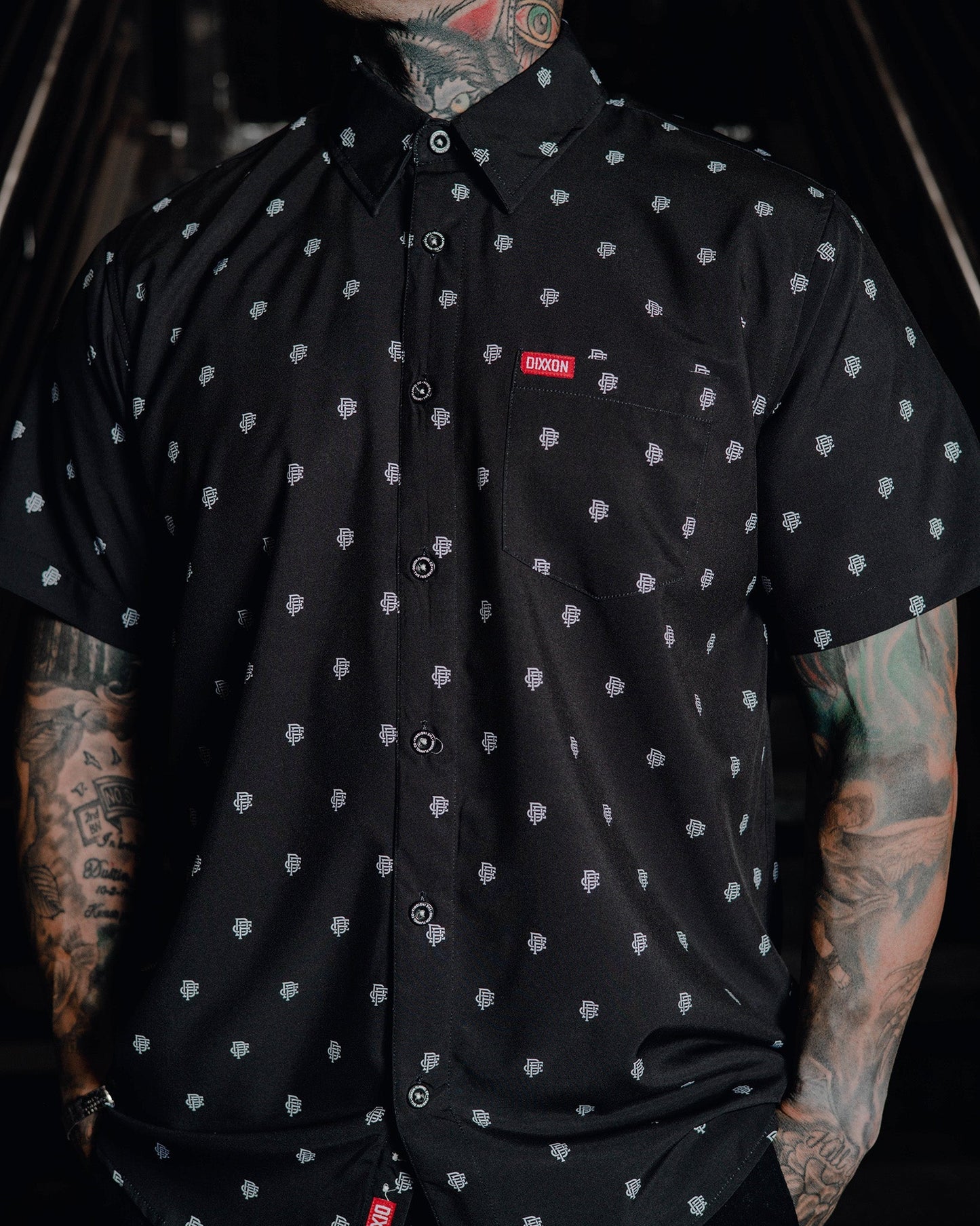 Insignia Party Shirt - Black & White
