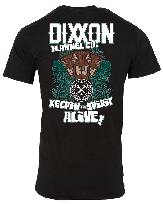 Keepin' the Tiki Spirit Alive T-Shirt - Black