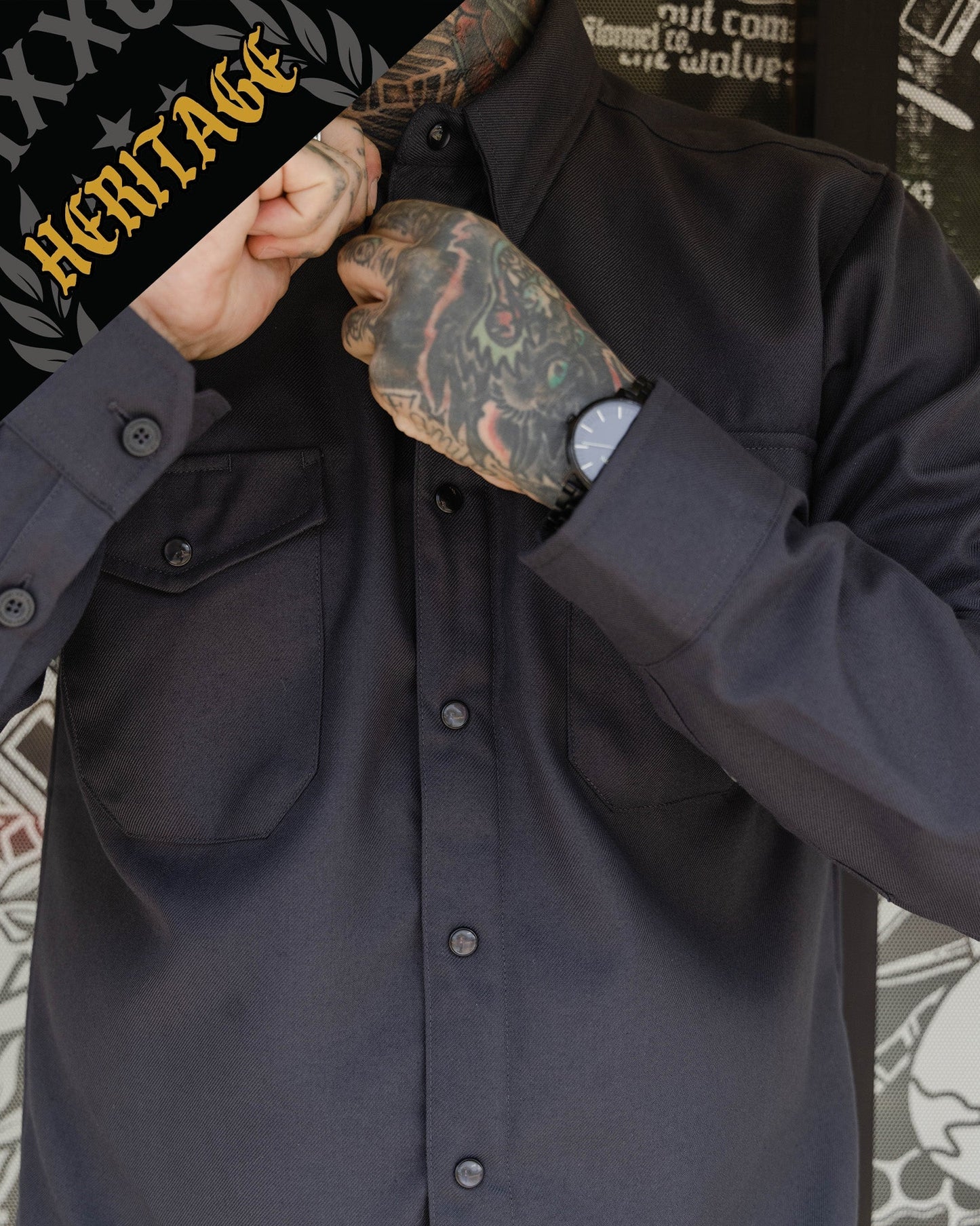 Kraken Heritage Flannel