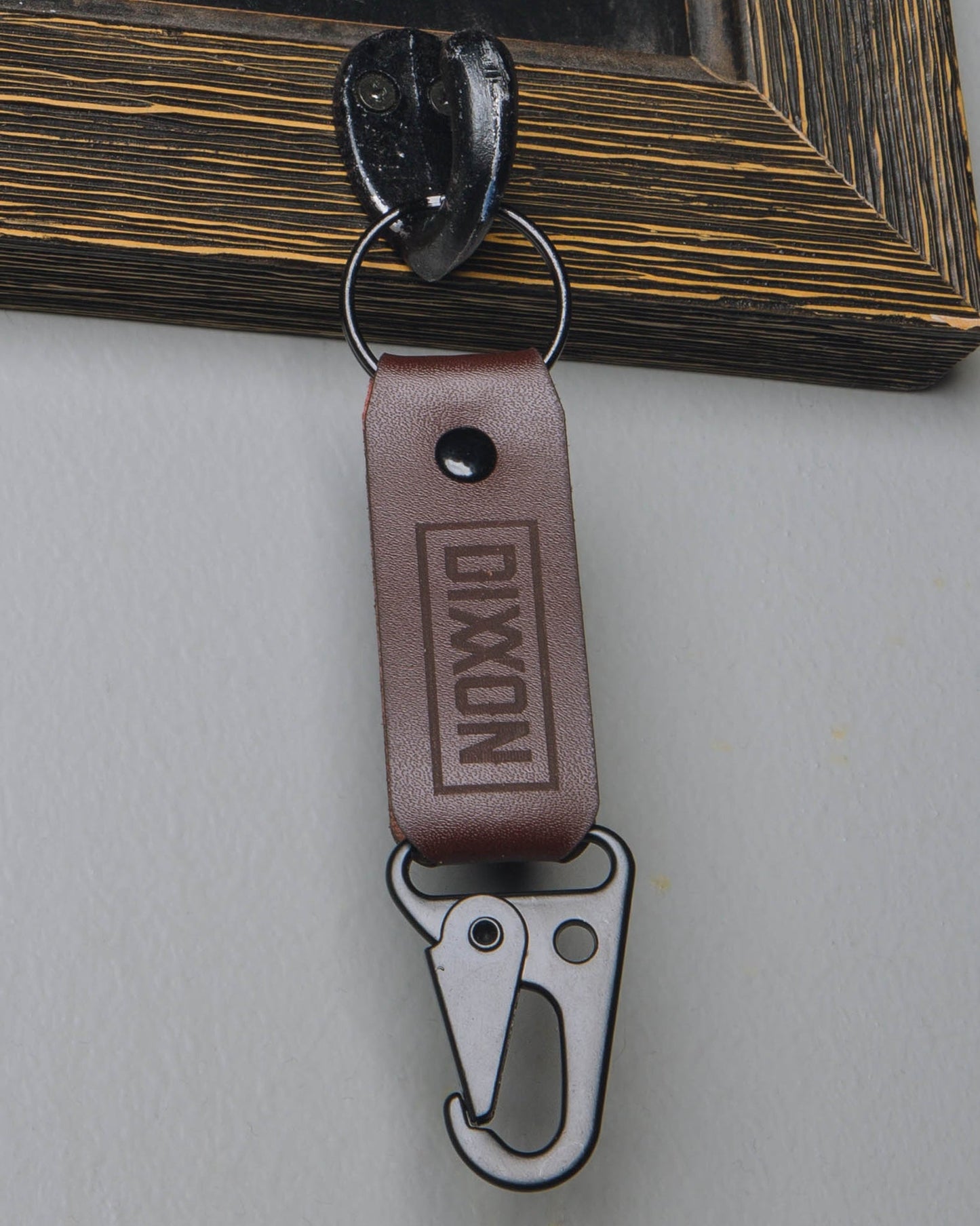 Leather Keychain Clip