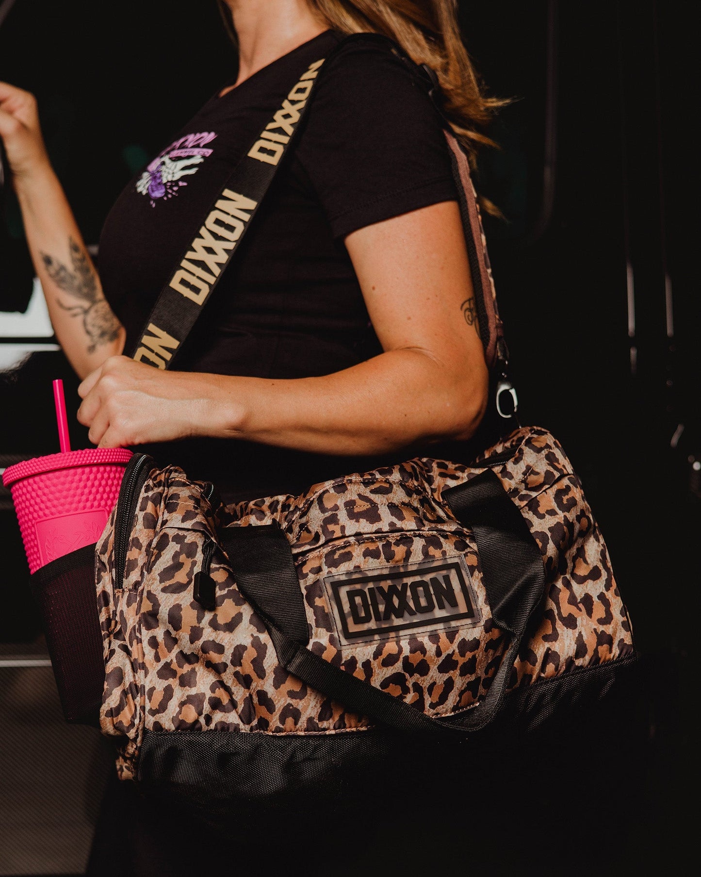 Leopard Duffle Bag