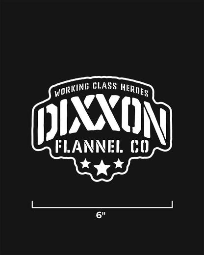 Stencil 6" Die Cut Sticker