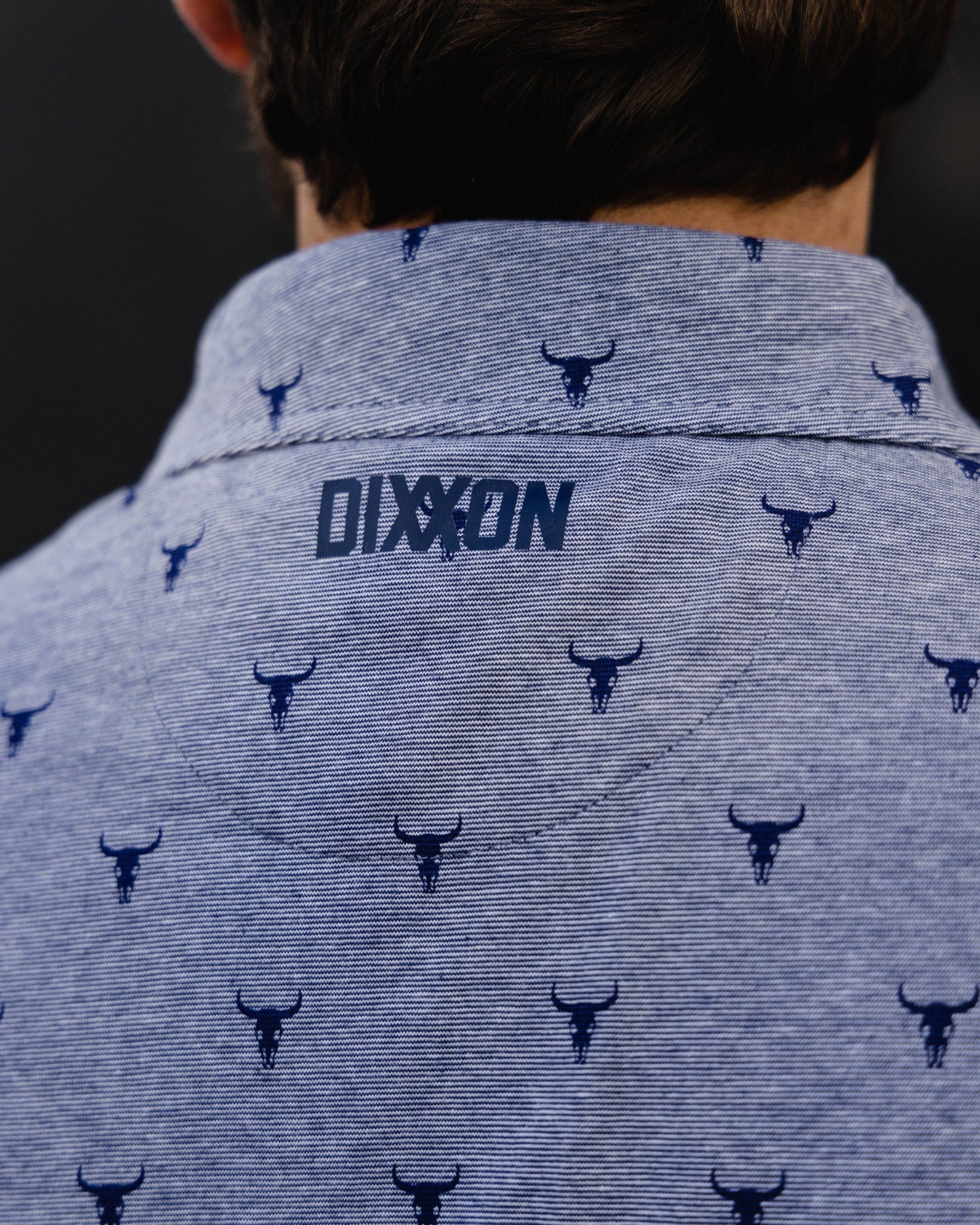 Tolleson Premium Polo - Heathered Blue