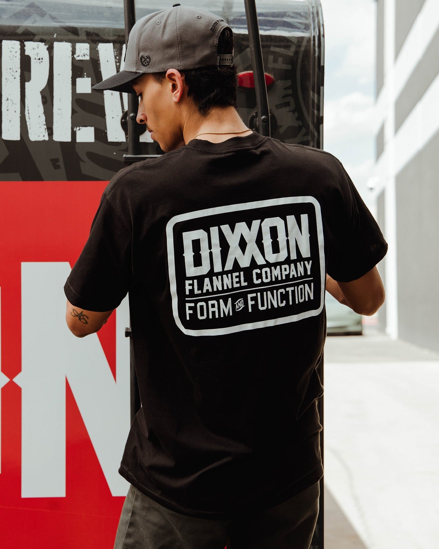 White Classic T-Shirt - Black