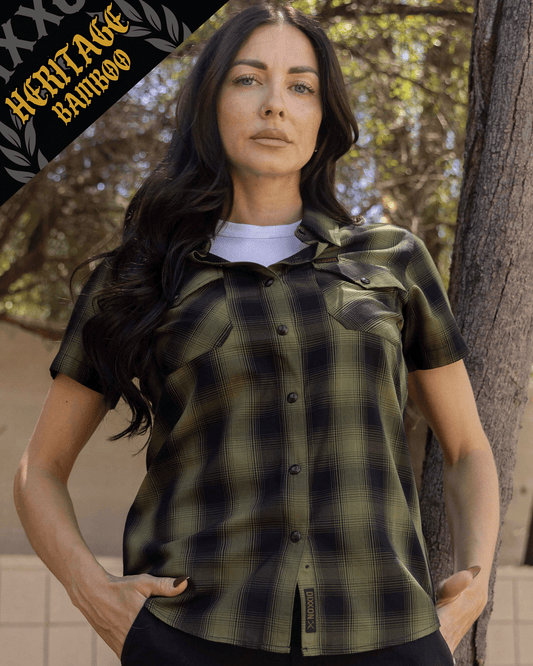 Women's Lone Wolf Heritage Bamboo Short Sleeve