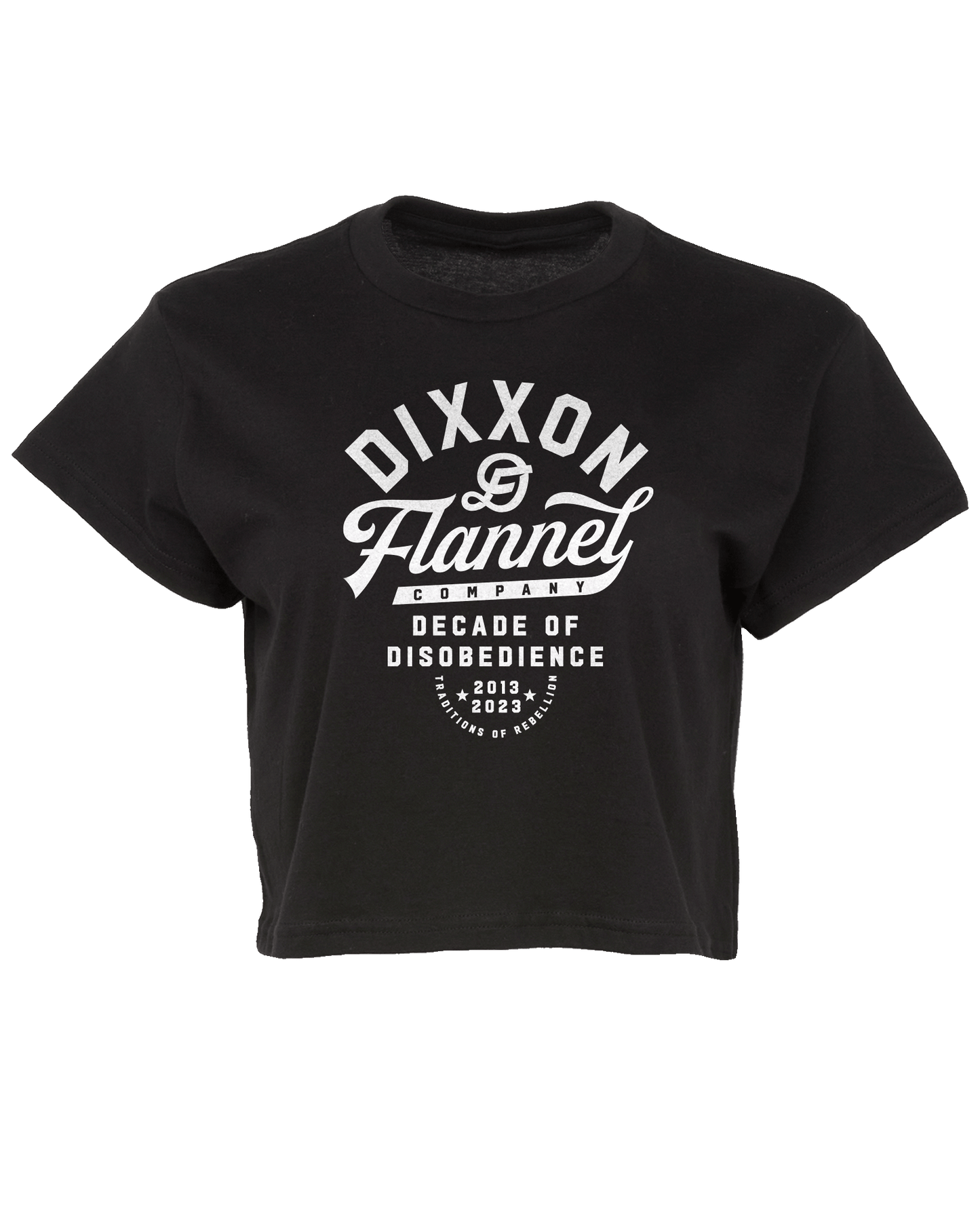 Women's Pastime Crop Top - Black